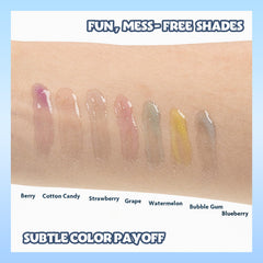 Townley Girl lip glosses in party favor display ready for gifting