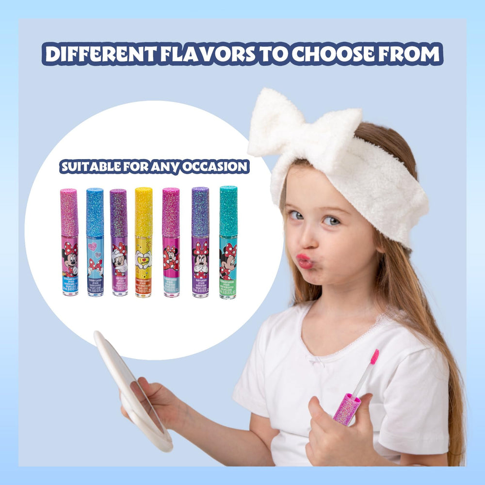 Townley Girl glossy swatch on skin showing shine and gentle texture