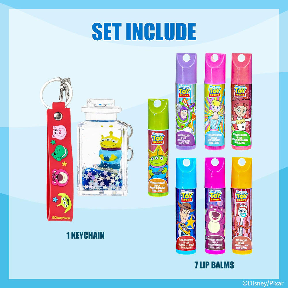 Townley Girl keychain attachment clipped to backpack for easy access and portability