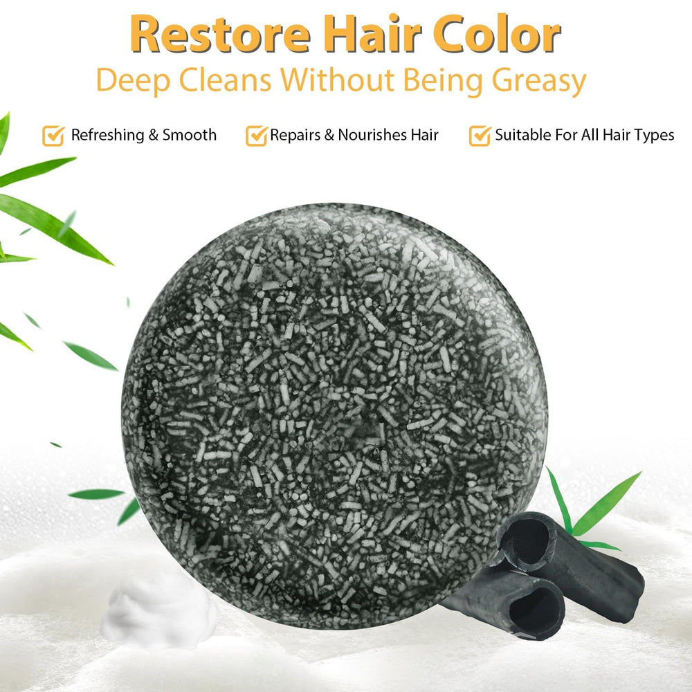 TPTAL before and after hair to show visible darkening improvement benefit