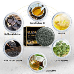 TPTAL rich lather on hand illustrating deep-cleaning foam and scalp clarity benefit