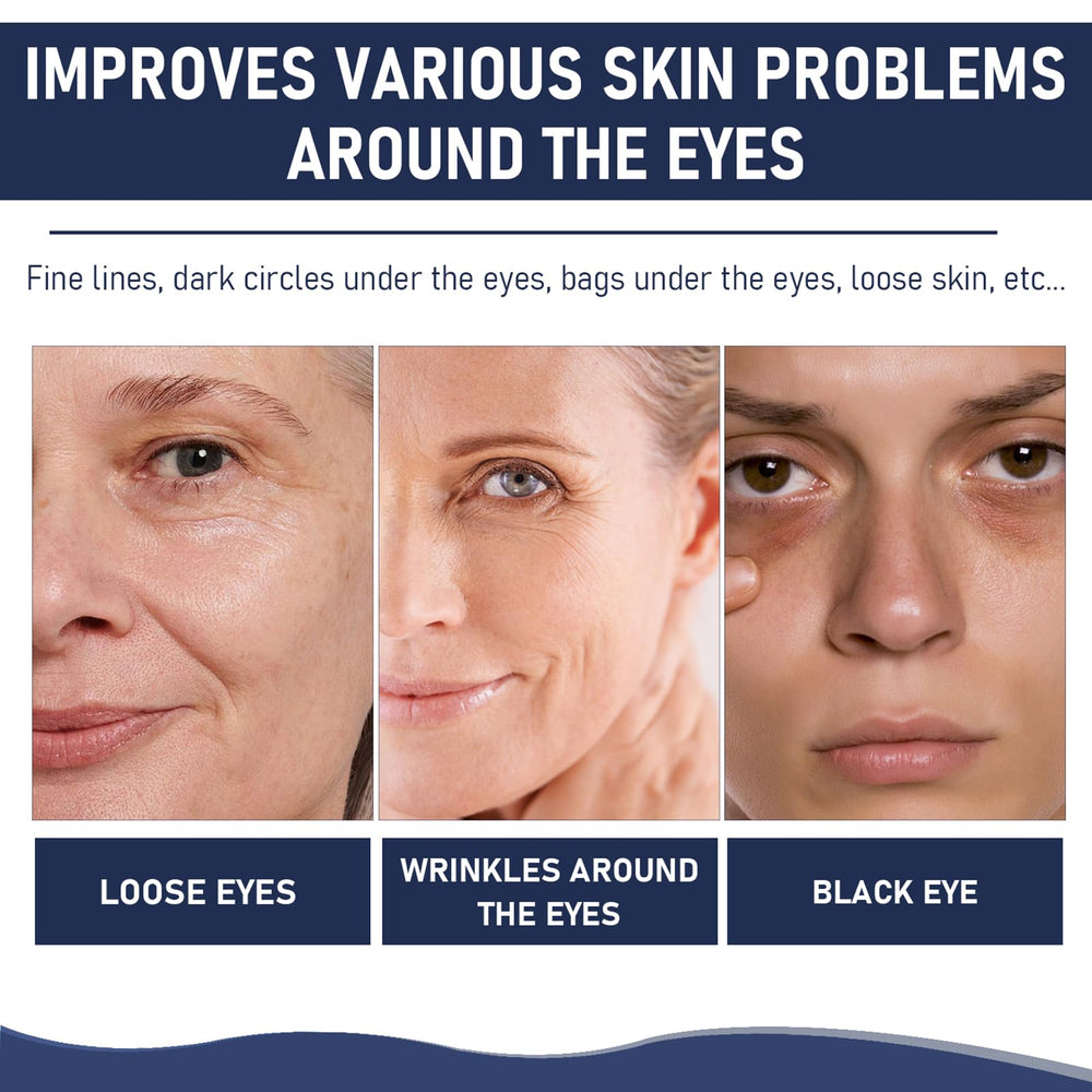 Traboto application under-eye demonstration illustrating easy targeted use