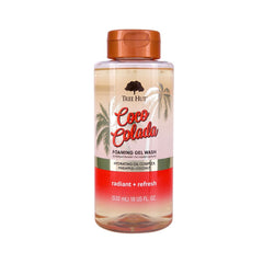 Tree Hut front bottle showing Coco Colada scent and hydrating benefit