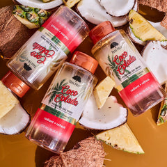 Tree Hut shea and coconut ingredients highlighting natural moisturizing oils