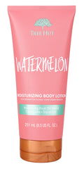 Tree Hut front bottle showing watermelon scent and hydrating benefits