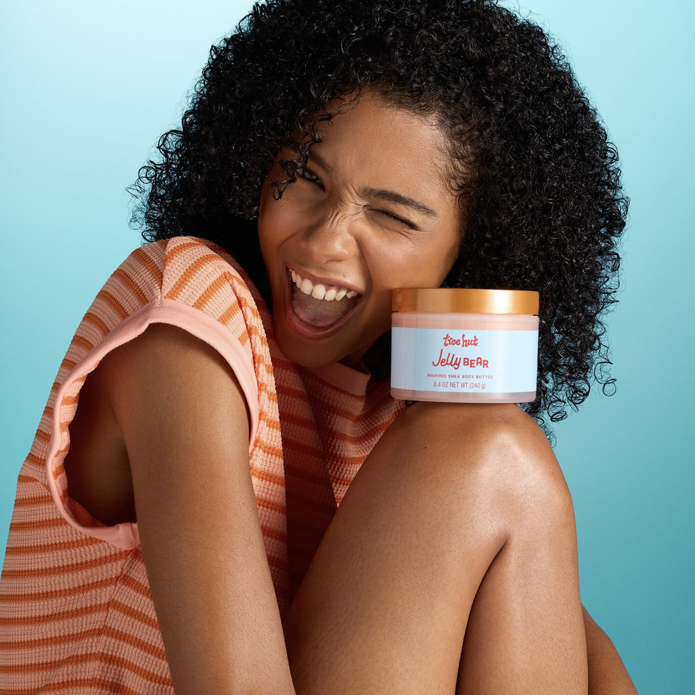 Tree Hut open jar whipped texture highlighting quick absorption benefit