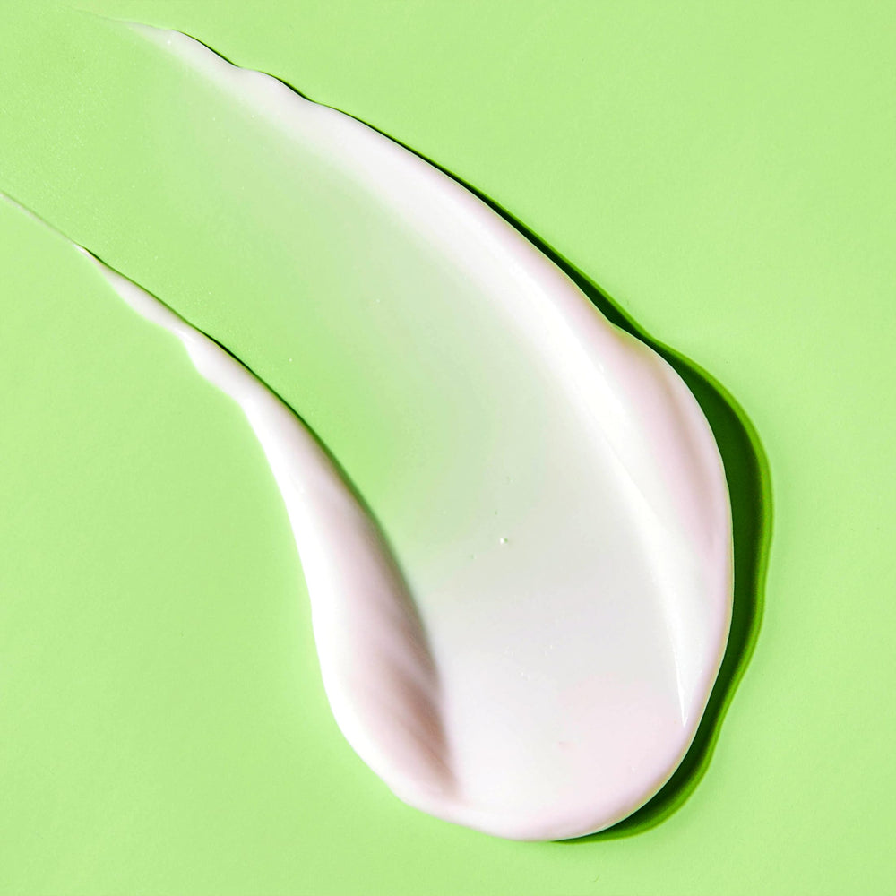 Tree Hut lotion on vanity during morning routine for hydrated, refreshed skin