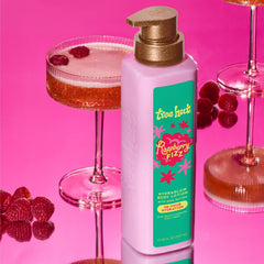 Tree Hut lotion texture in hand demonstrating lightweight, fast-absorbing hydration
