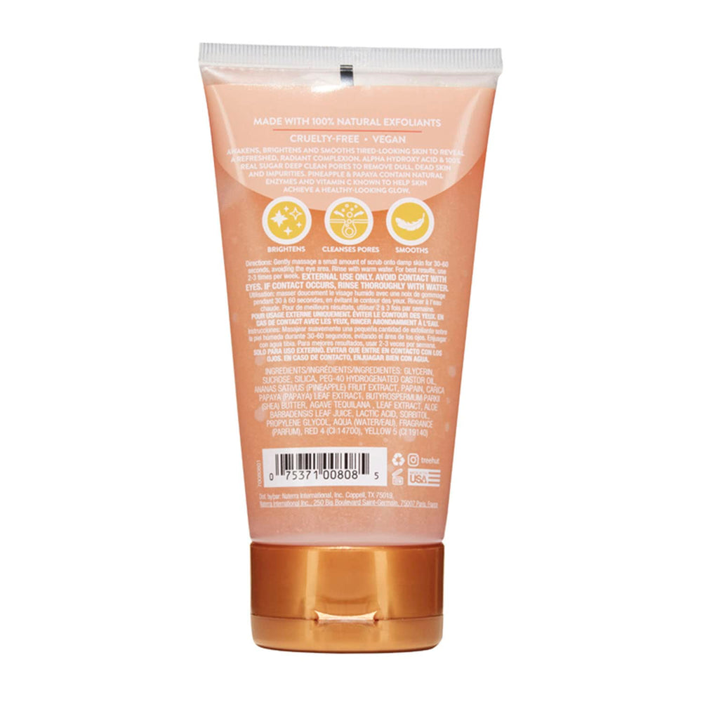 Tree Hut close-up scrub texture with exfoliant beads for smoothness