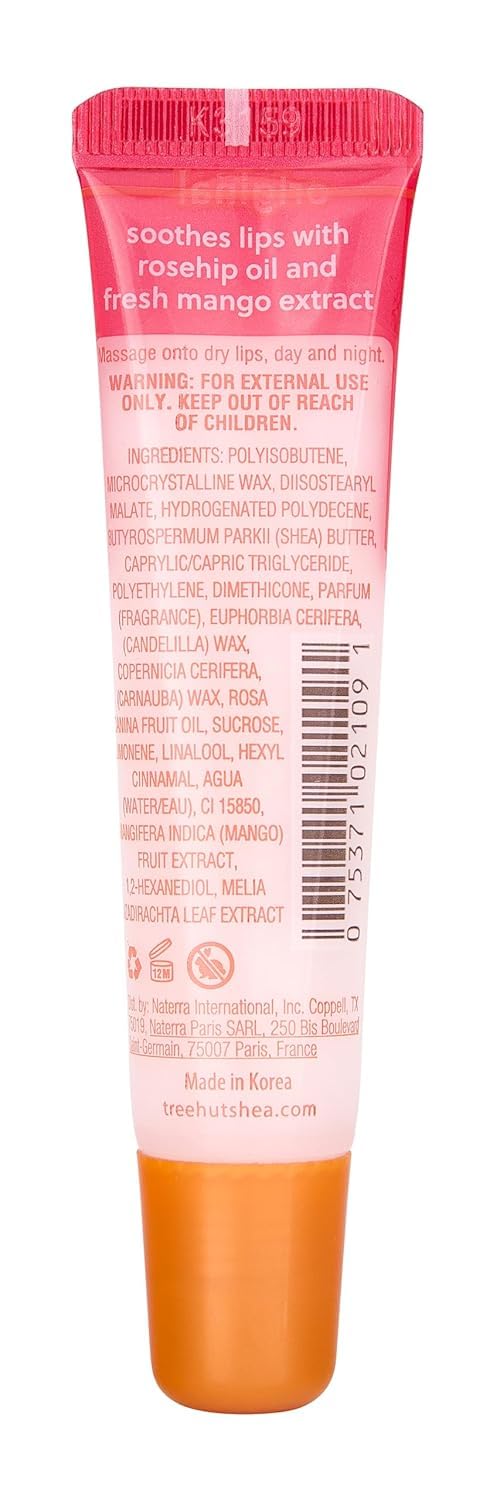 Tree Hut open twist-up tube revealing balm, convenient for quick application