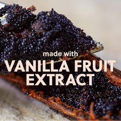 Tree Hut ingredient spread with vanilla and oils showing nourishing blend