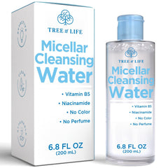 Tree of Life Beauty front packaging showing clear micellar water benefits