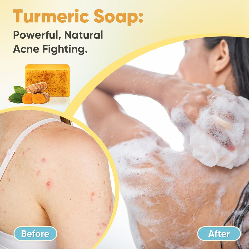Treeroot soap in use washing face to show gentle daily cleansing benefit