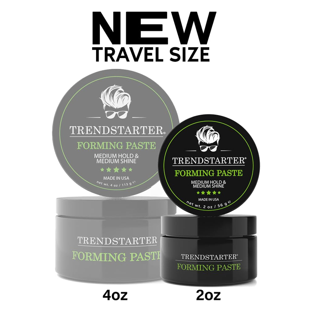 TRENDSTARTER damp hair showing medium shine and sleek appearance