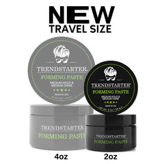 TRENDSTARTER damp hair showing medium shine and sleek appearance