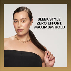 TRESemmé applying to hairline demonstrates instant flyaway control