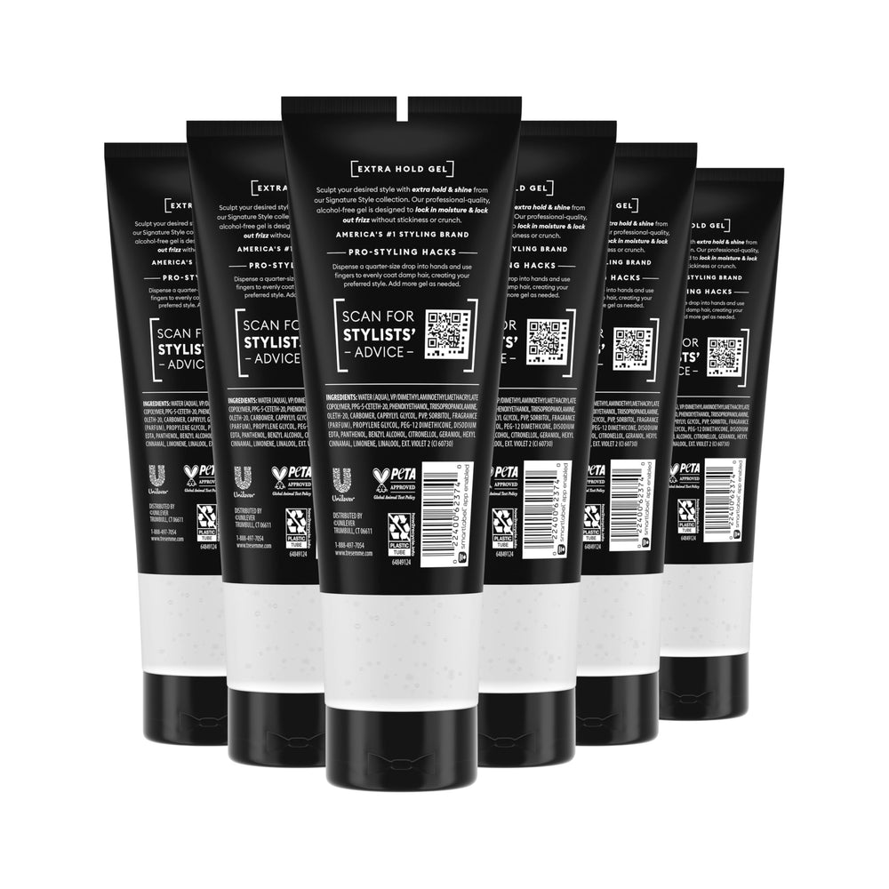 TRESemmé cap and dispensing detail highlighting easy controlled application