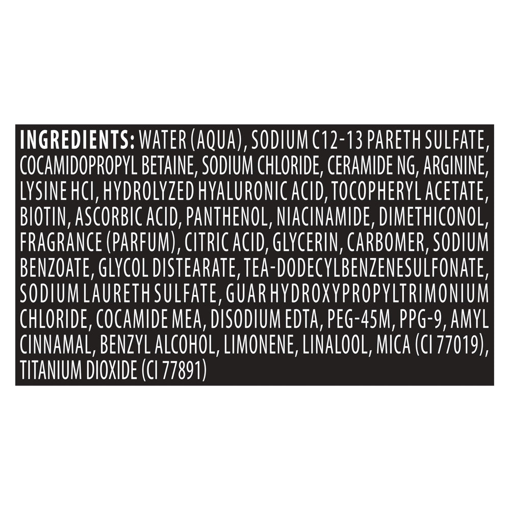 TRESemmé hyaluronic ingredient visual representing moisture-locking action benefit