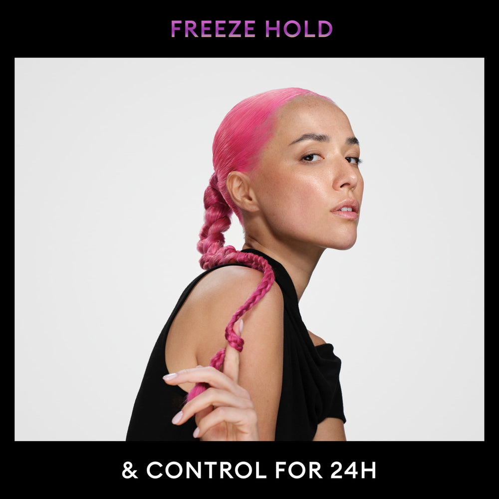 TRESemmé before and after styled hair demonstrating frizz control benefit