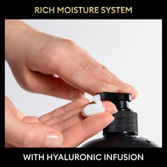 TRESemmé conditioner texture close-up highlighting hydrating creamy formula