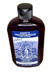 Tricopherous liquid texture close-up displaying lightweight consistency and smooth finish