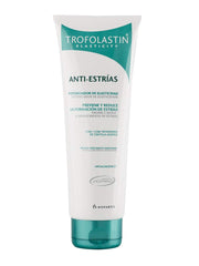 TROFOLASTIN front packaging showing tube and benefit of skin elasticity