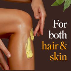 Tropic Isle Living before and after curls showing improved definition and reduced frizz
