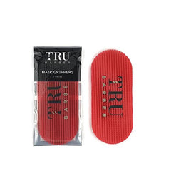 TRU BARBER close-up of gripper texture showing secure non-slip hold benefit