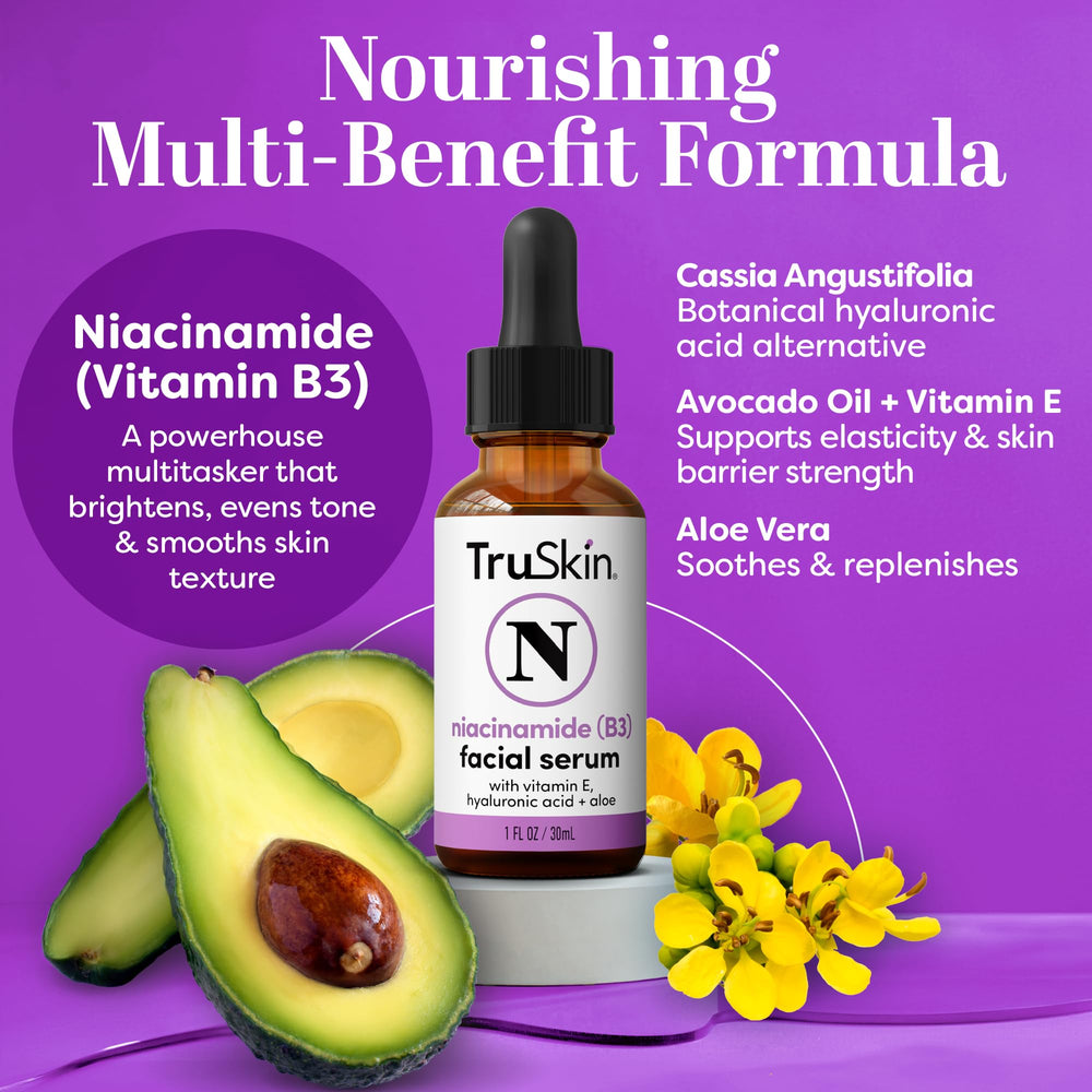 TruSkin dropper dispensing serum, precise application benefit