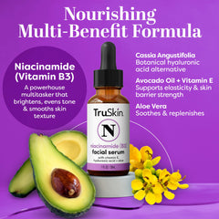 TruSkin dropper dispensing serum, precise application benefit