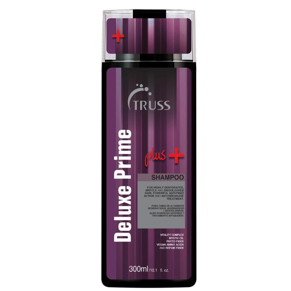 TRUSS bottle front view showing product and moisturizing benefits