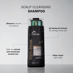 TRUSS back label with ingredients and usage, highlights color-safe formulation