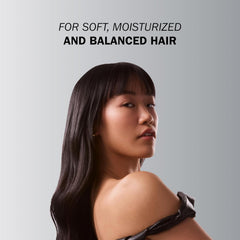 TRUSS Equilibrium dispensing conditioner texture from pump demonstrating lightweight feel