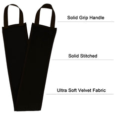 TSAIYI back applicator being used to reach back for even self-tanning coverage