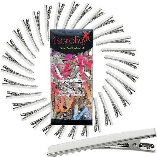 TseroFay front packaging of 80 clips showing quantity and uniform finish, durable supply