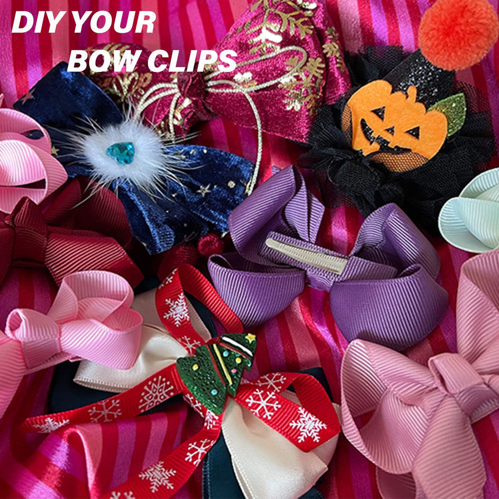 TseroFay clips used in bow-making craft scene highlighting ease of DIY assembly