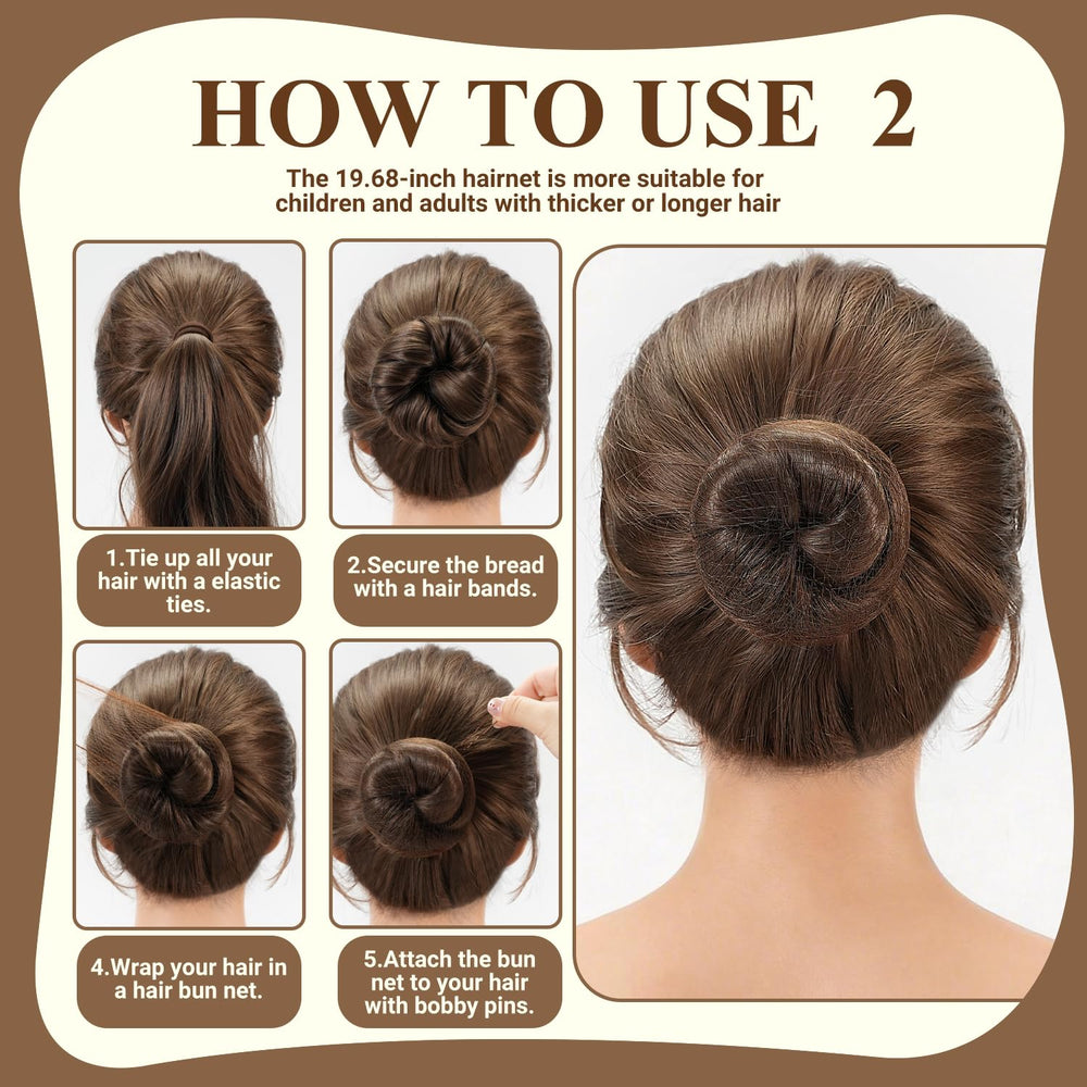 TsMADDTs in use on ballet bun showing neat stage‑ready hairstyle