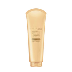 Tsubaki premium repair front jar showing label and 180g size benefit
