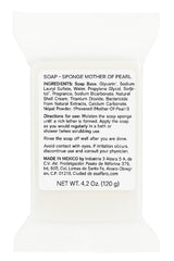 Close-up of T.TAIO Sponge Pearl texture highlighting pearl-infused surface for smoother blending
