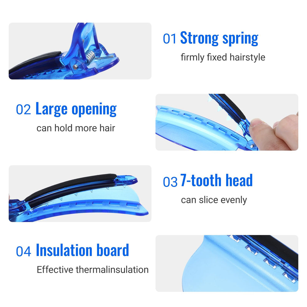 Tucnoeu detailed shot of seven-tooth edge for precise, slip-free sectioning