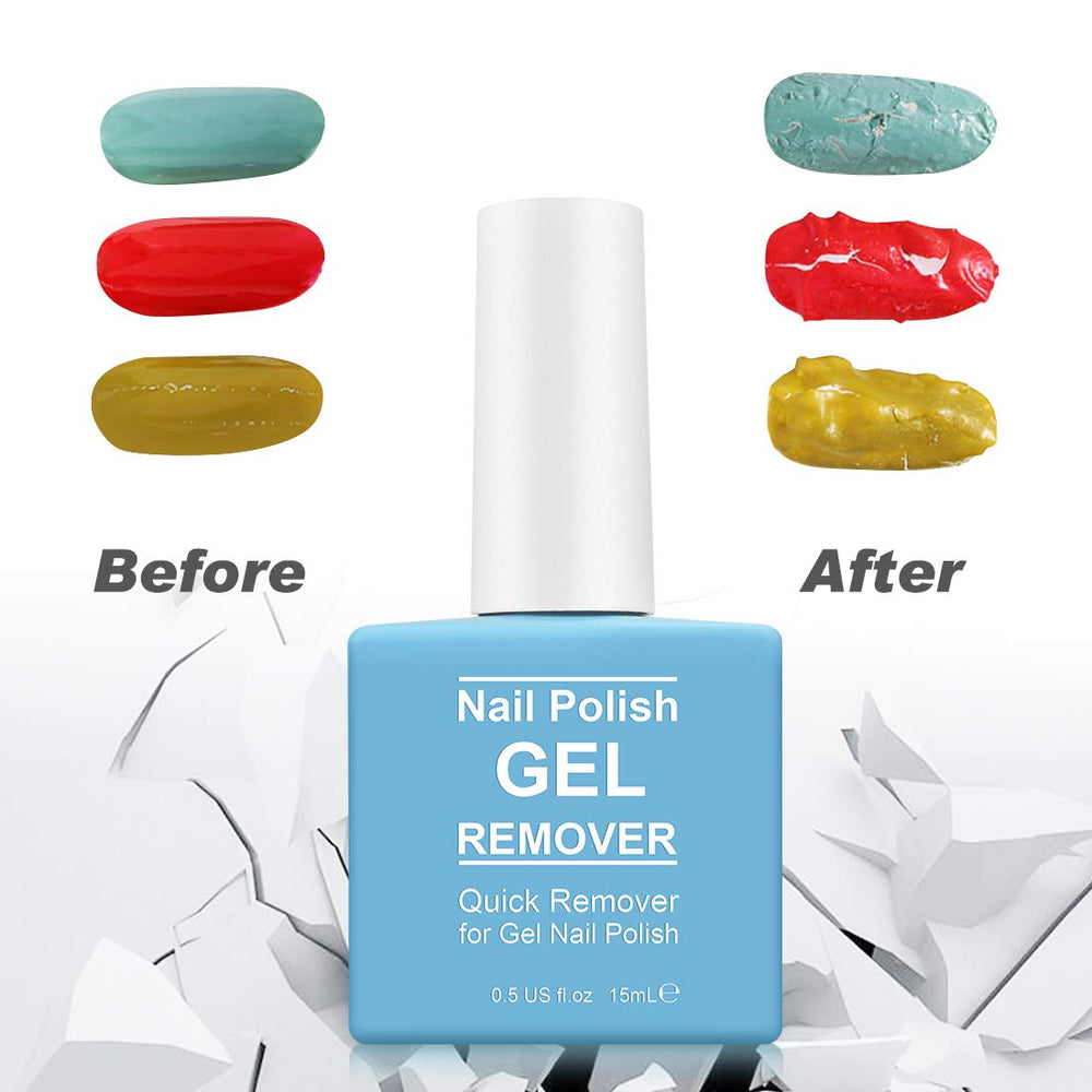 Tudiqe before-and-after nails showing lifted polish and restored nail surface