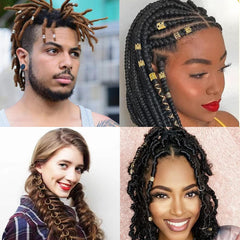 tuefuzy model wearing decorated braids for festival-ready creative expression
