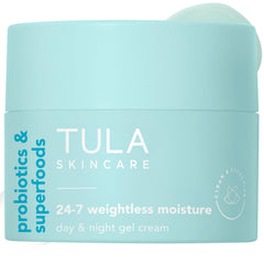 TULA front jar showing product name and clean packaging benefits