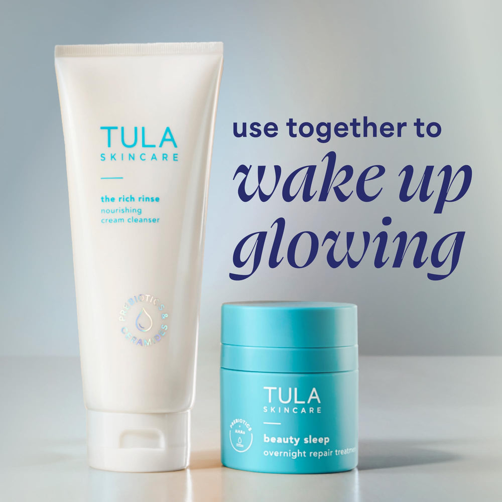 TULA swatch on skin showing texture and quick absorption for hydrated finish