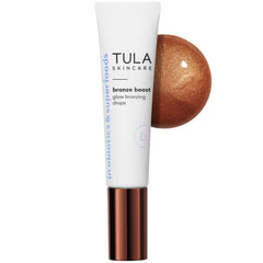 TULA front packaging showing bronzing drops and label for quick recognition