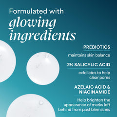 TULA Clear Up 1 fl oz size compared to hand conveying travel-friendly convenience and portability benefit