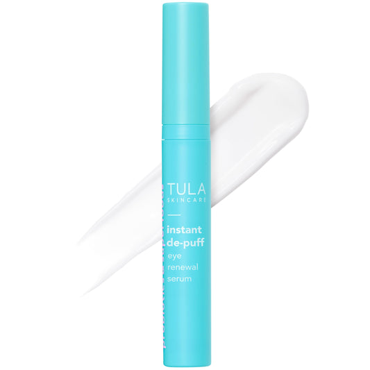 TULA front packaging showing pump bottle and product benefit