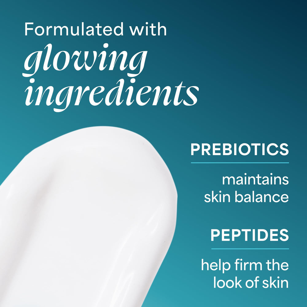 TULA label ingredients detail highlighting peptides and prebiotic blend