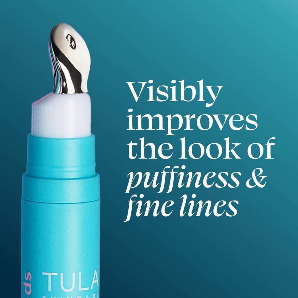 TULA serum texture dollop illustrating lightweight, non-greasy finish