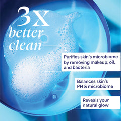 TULA full-size and travel-size cleanser duo ready for home and travel convenience